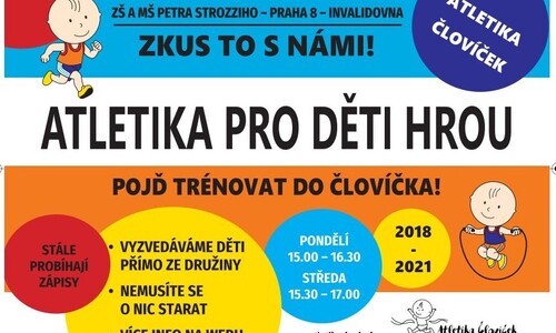 POJĎ TRÉNOVAT NA INVALIDOVNU! ČLOVÍČEK NA ZŠ STROZZIHO